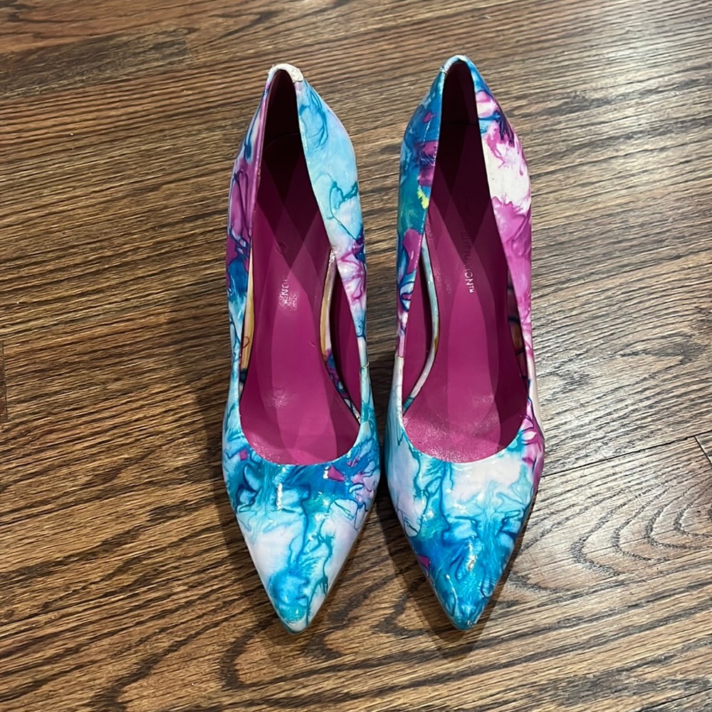 French connection colorful heels Sz 36 / 6B